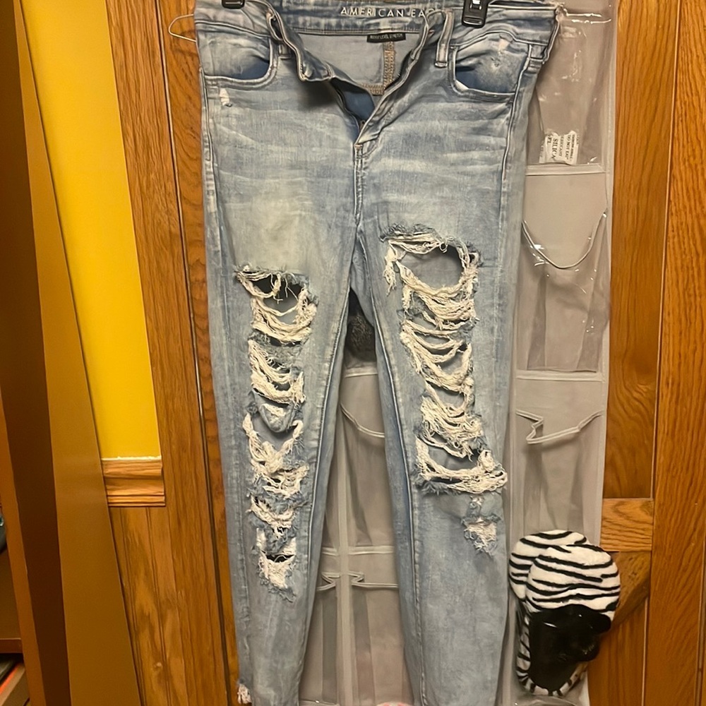 AEO Hi Rise Jegging 10 long